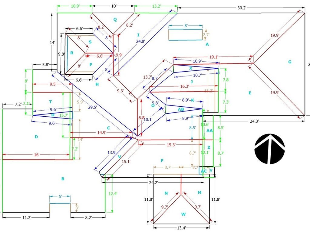 Roof Dimensions Google Maps